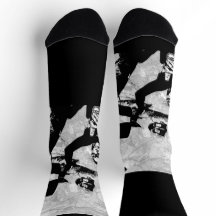 Städtische Nomaden, lustige Socken
