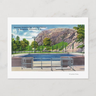 Städtische Poolansicht Rock Rimmon Postkarte