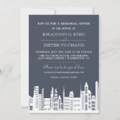 Städtische Probe Abendessen Einladung (Vorderseite)