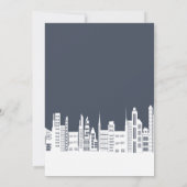 Städtische Probe Abendessen Einladung (Rückseite)