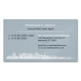 Städtische Real-Anwesen-Magnetkarte Magnetische Visitenkarte