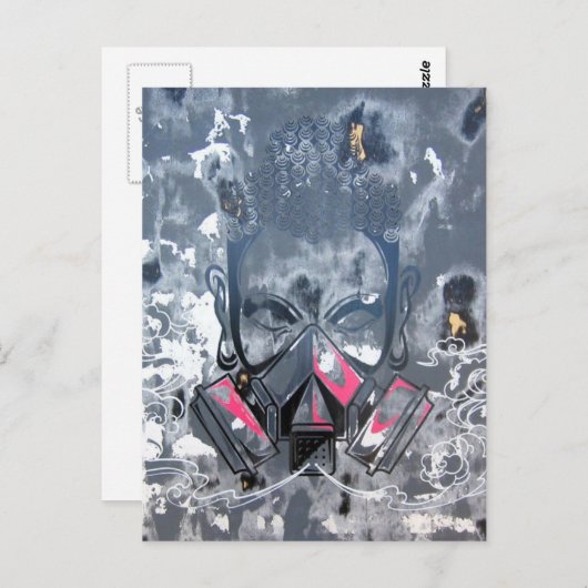 Städtische Reinigung Postkarte (Vorne/Hinten)