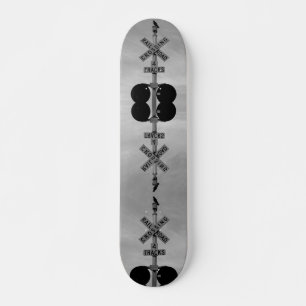 Städtische rustikale Stadtlandschaft Wartend 3 Ska Skateboard
