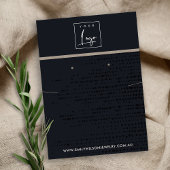 STÄDTISCHE SCHWARZE KRAFT-DOTS ERSCHNITTEN VORANGE VISITENKARTE