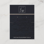 STÄDTISCHE SCHWARZE KRAFT-DOTS ERSCHNITTEN VORANGE VISITENKARTE (Vorderseite)