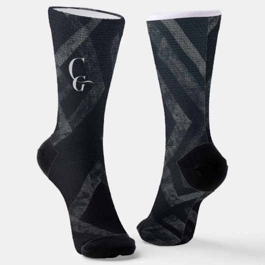 Städtische Seelenmuster Socken (Gewinkelt)