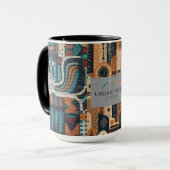 Städtische Seelenmuster Tasse (Vorderseite Links)