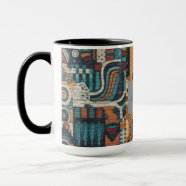 Städtische Seelenmuster Tasse