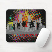 Städtische Skateboard Mousepad (Mit Mouse)