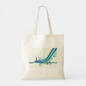 Städtische Stadtbild Tote Tasche (Rückseite)