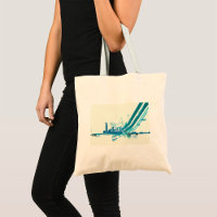 Städtische Stadtbild Tote Tasche