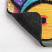 Städtische Straße Kunst-Graffiti Mousepad (Ecke)