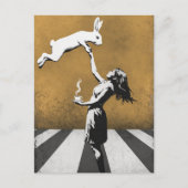 Städtische Straßenkunst Graffiti Tea Postkarte (Vorderseite)