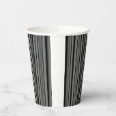Städtische Stripe Papier Cup - Sleek. Modern. Wese Pappbecher (Links)