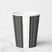 Städtische Stripe Papier Cup - Sleek. Modern. Wese Pappbecher (Rechts)