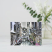 Städtische Szene in Venedig Postkarte (Stehend Vorderseite)