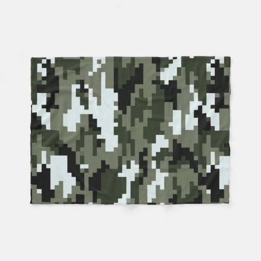 Städtische Tarnung/Camouflage mit 8 Fleecedecke (Vorderseite (Horizontal))