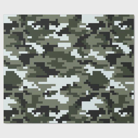 Städtische Tarnung/Camouflage mit 8 Geschenkpapier (Flach)