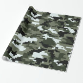 Städtische Tarnung/Camouflage mit 8 Geschenkpapier (Ungerollt)