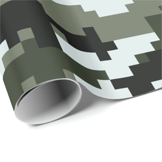 Städtische Tarnung/Camouflage mit 8 Geschenkpapier (Rolleneckpunkt)