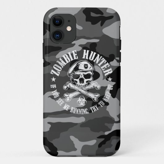 städtische Tarnung des Zombiejägers Case-Mate iPhone Hülle (Rückseite)