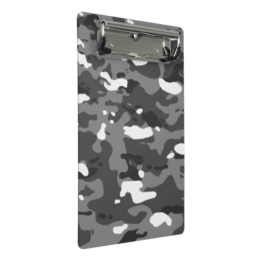 Städtische Tarnung I Mini Klemmbrett (Schrägansicht)