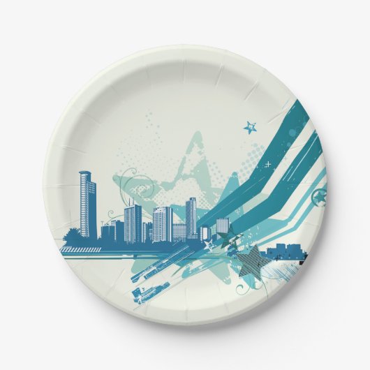 Städtische Teller (Vorderseite)