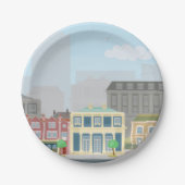 Städtische Teller (Vorderseite)