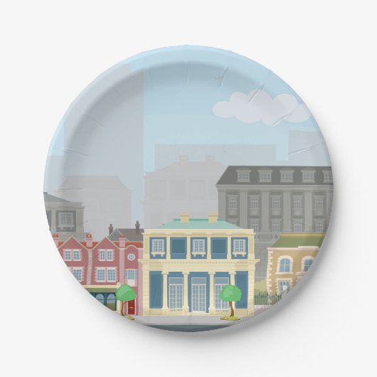 Städtische Teller (Vorderseite)