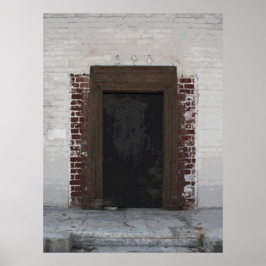 Städtische Türmalerei Foto Poster (Vorne)