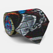 Städtische UntergrundNY Graffiti-Hals-Krawatte Krawatte (Gerollt)