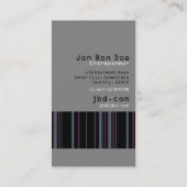 Städtische Unternehmen Visitenkarte (Rückseite)