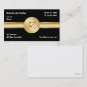 Städtische Visitenkarte (Vorne/Hinten)