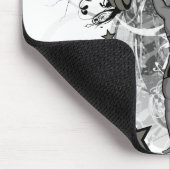 Städtische Weightlifter-Illustration Mousepad (Ecke)