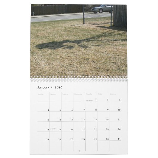 Städtische Windmühle Kalender (Jan 2026)