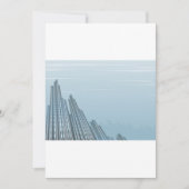 Städtische Wolkenkratzer Einladungen (Vorderseite)