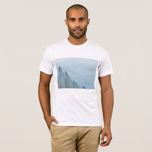 Städtische Wolkenkratzer Mens T - Shirt (Vorne ganz)