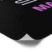 Städtische Wolkenkratzer motivierend Plakatdruck Poster (Ecke)