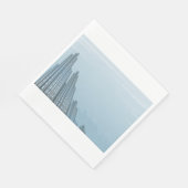 Städtische Wolkenkratzer Papier Napkins Serviette (Ecke)