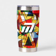 Städtischer abstrakter Graffiti-Reiseaufdruck