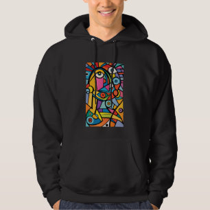 Städtischer Blick: Graffiti-Vision 2 Hoodie