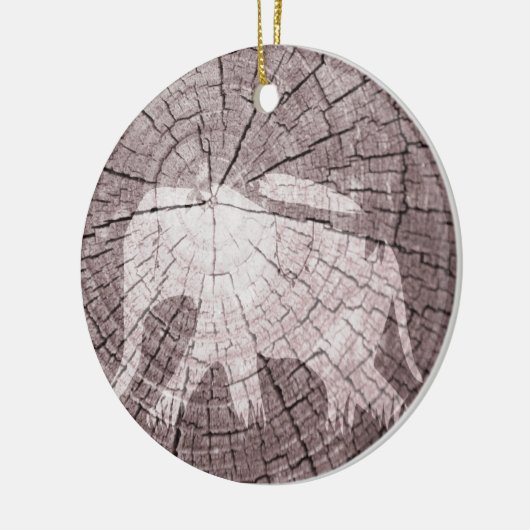 Städtischer Elefant Keramikornament (Links)