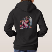 Städtischer Engel Hoodie (Rückseite)