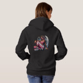 Städtischer Engel Hoodie (Schwarz voll)
