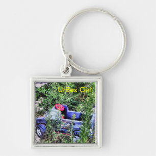 Städtischer Forscher-Schlüsselanhänger Schlüsselanhänger