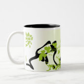 Städtischer Garten 1 Zweifarbige Tasse (Links)