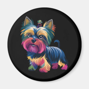 Städtischer Graffiti-Hund Magnet