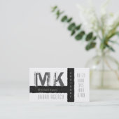 Städtischer Grunge-Entwurf lila und Visitenkarte (Stehend Vorderseite)