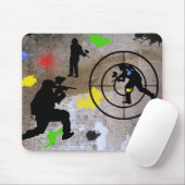 Städtischer GuerillaPaintball Mousepad (Mit Mouse)