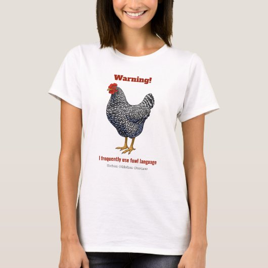 Städtischer Hühnerfleisch-Bauer T-Shirt (Vorderseite)
